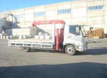 Перевозка грузов манипулятором в Екатеринбурге