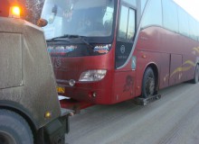 Эвакуация междугороднего автобуса  +7 (343) 200-05-05