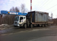Перевозка негабаритных грузов манипулятором в Екатеринбурге